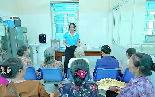 Khi phụ nữ vùng quê thuốc lào cùng nhau nói không với khói thuốc - Ảnh 5.