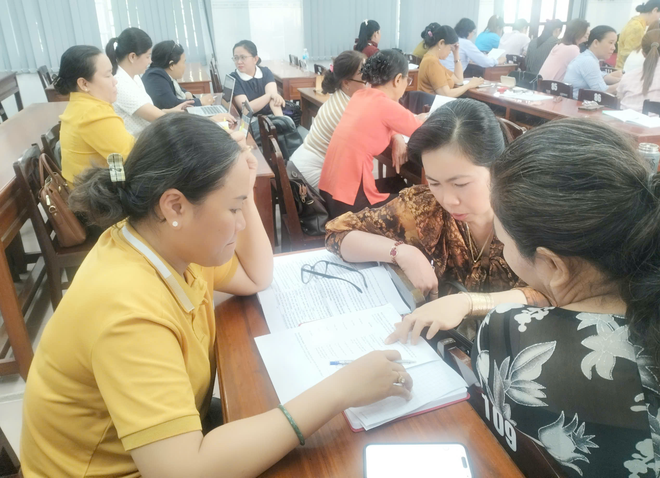Vĩnh Long: Mở 9 lớp bồi dưỡng cho cán bộ Hội cơ sở, cụ thể hóa nghị quyết vào thực tiễn- Ảnh 1.