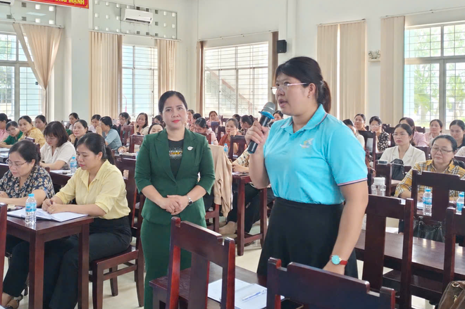 Vĩnh Long: Mở 9 lớp bồi dưỡng cho cán bộ Hội cơ sở, cụ thể hóa nghị quyết vào thực tiễn- Ảnh 3.