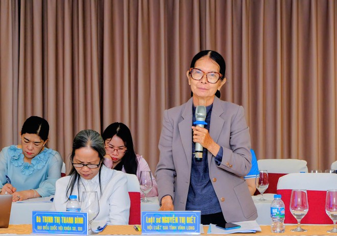 Góp tiếng nói hoàn thiện Luật Hôn nhân và Gia đình, bảo đảm quyền của phụ nữ một cách thực chất- Ảnh 2.