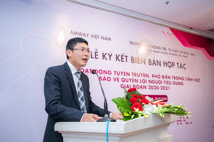 Amway Việt Nam ký hợp tác với Cục Cạnh tranh và Bảo vệ người tiêu dùng - Ảnh 1.