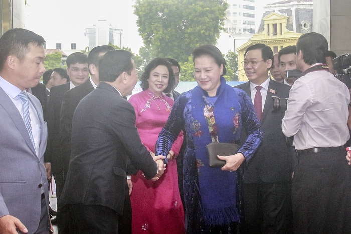 Tổng Bí thư, Chủ tịch nước Nguyễn Phú Trọng dự, chỉ đạo Đại hội Đảng bộ Hà Nội - Ảnh 1.