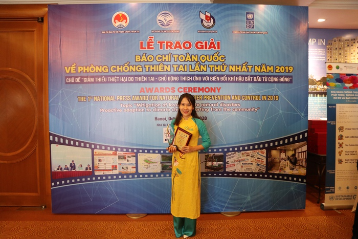 Báo Phụ nữ Việt Nam đạt giải báo chí toàn quốc về phòng, chống thiên tai lần thứ nhất - Ảnh 3.