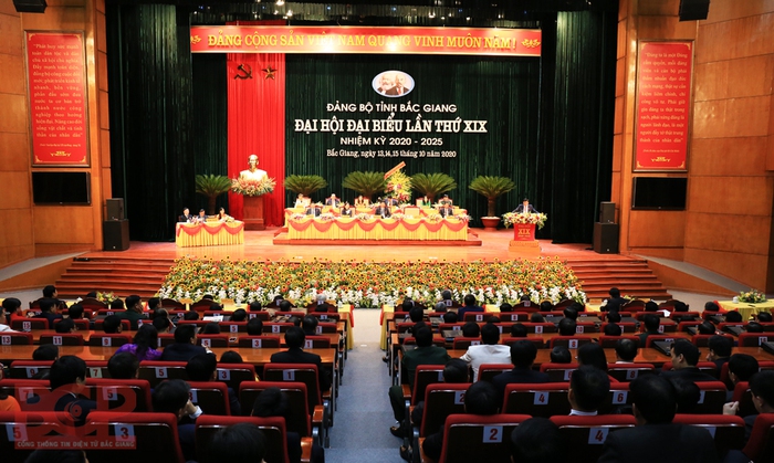Bắc Giang: Tỷ lệ nữ trong Ban chấp hành Đảng bộ nhiệm kỳ 2020 - 2025 là 11,76% - Ảnh 1.