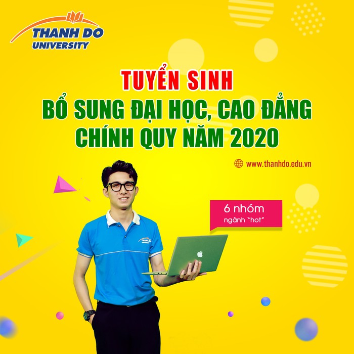 Đại học Thành Đô thông báo xét tuyển bổ sung Đại học, Cao đẳng chính quy năm 2020 - Ảnh 1.