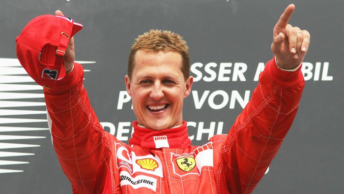 Huyền thoại F1 Michaeal Schumacher là thần tượng từ nhỏ của Tina