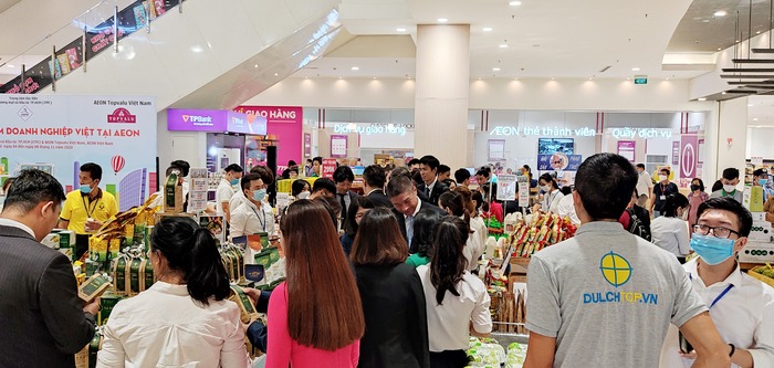 Hỗ trợ doanh nghiệp Việt đưa hàng vào chuỗi siêu thị AEON - Ảnh 1.