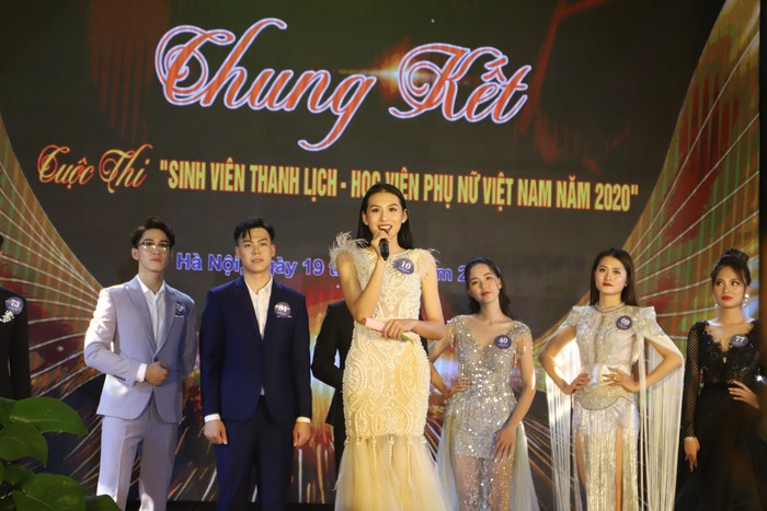 20 thí sinh tài năng, duyên dáng tỏa sáng trong Cuộc thi sinh viên thanh lịch Học viện Phụ nữ Việt Nam - Ảnh 9.