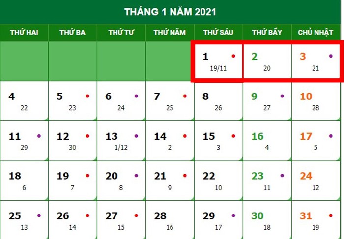 4 kỳ nghỉ dài ngày trong năm 2021 là những dịp nào? - Ảnh 1.