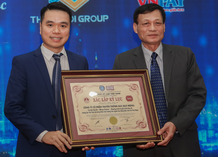 BTC chương trình nhận kỷ lục Việt Nam