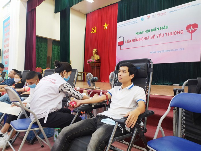 Ngày hội hiến máu tình nguyện của cơ quan TW Hội LHPN Việt Nam - Ảnh 5.