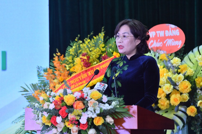 Thống đốc Ngân hàng Nhà nước Việt Nam, Chủ tịch Hội đồng quản trị NHCSXH Nguyễn Thị Hồng khai mạc hội nghị