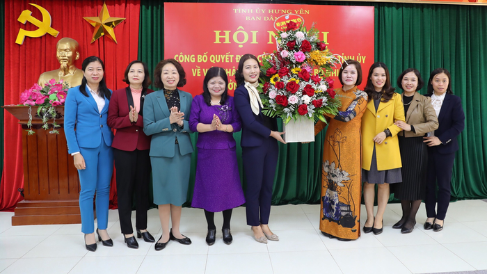 Chủ tịch Hội LHPN tỉnh Hưng Yên giữ chức Trưởng ban Dân vận Tỉnh ủy - Ảnh 1.