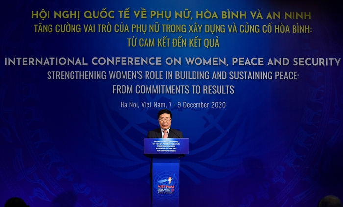 Việt Nam chủ trì Hội nghị cấp cao quốc tế về Phụ nữ, hòa bình và an ninh - Ảnh 1.