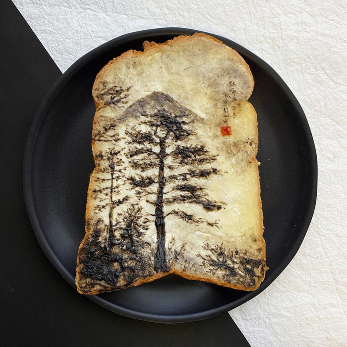 Nữ nghệ nhân Nhật Bản sáng tạo nghệ thuật từ bánh mì nướng - Ảnh 11.