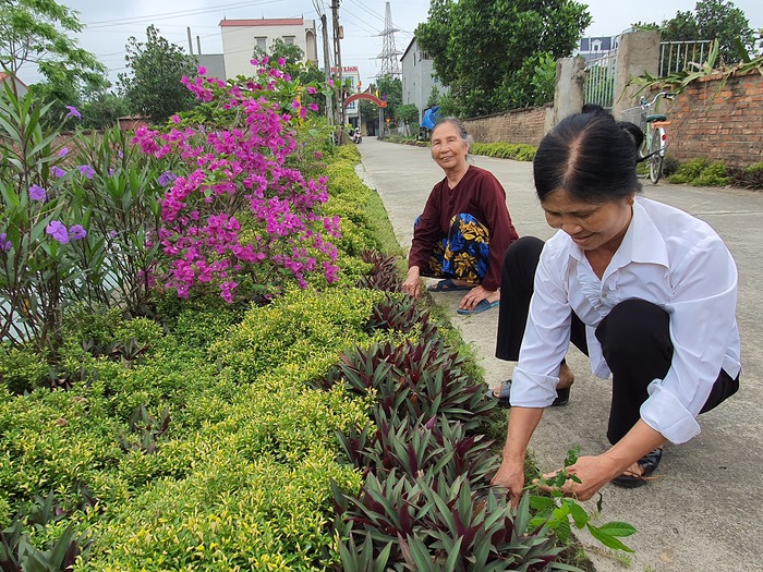 Cuối năm “mổ lợn” để tặng mỗi hộ một thùng đựng rác    - Ảnh 1.