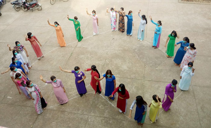 Hơn 8.000 phụ nữ vùng cao nguyên đất đỏ thướt tha tà áo dài Việt - Ảnh 7.