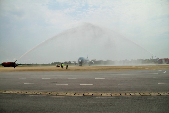 141 hành khách trải nghiệm đường bay mới Thanh Hoá - Buôn Ma Thuột  - Ảnh 1.