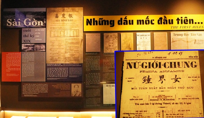 Chiêm ngưỡng những hiện vật về dòng báo nữ và nữ nhà báo tiêu biểu trong Bảo tàng Báo chí Việt Nam - Ảnh 10.