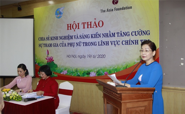 Nâng cao vai trò của Hội LHPN Việt Nam nhằm tăng cường phụ nữ tham gia chính trị - Ảnh 1.