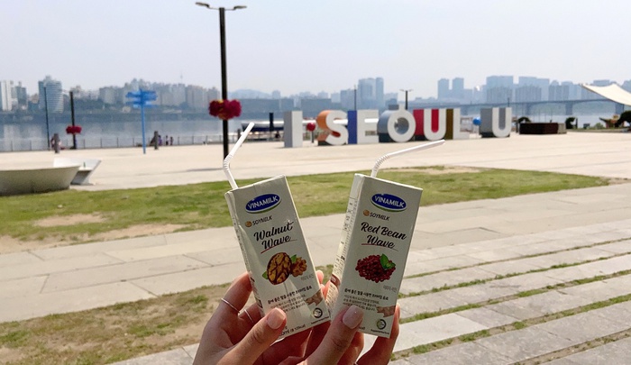 Những sản phẩm sữa hạt và trà sữa Vinamilk đã chính thức bắt đầu hành trình chinh phục người tiêu dùng Hàn Quốc