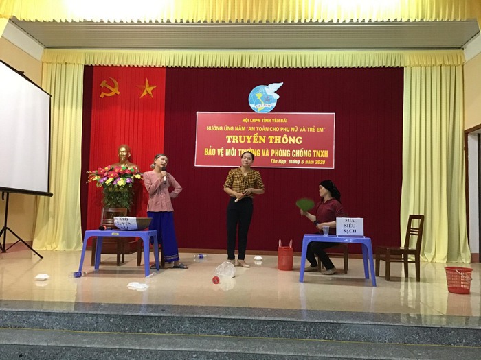 Hội LHPN tỉnh Yên Bái tổ chức truyền thông Bảo vệ môi trường và Phòng chống tệ nạn xã hội
 - Ảnh 2.