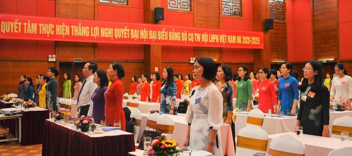 Khai mạc Đại hội đại biểu Đảng bộ cơ quan TƯ Hội LHPN Việt Nam lần thứ XIX - Ảnh 2.