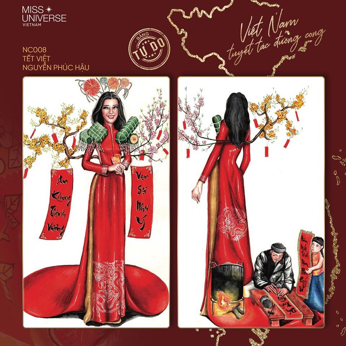 Đủ kiểu biến tấu áo dài &quot;gợi ý&quot;cho Khánh Vân dự thi Miss Universe 2020  - Ảnh 4.