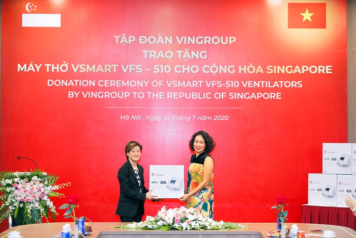 Vingroup trao tặng 1.000 máy thở cho Nga, Ucraina VÀ Singapore - Ảnh 1.