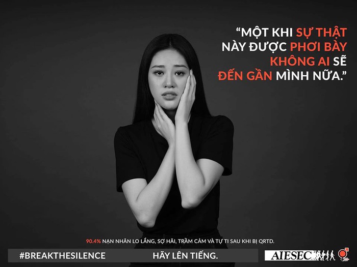 Hoa hậu Khánh Vân kêu gọi nạn nhân quấy rối tình dục &quot;Hãy lên tiếng&quot; - Ảnh 1.