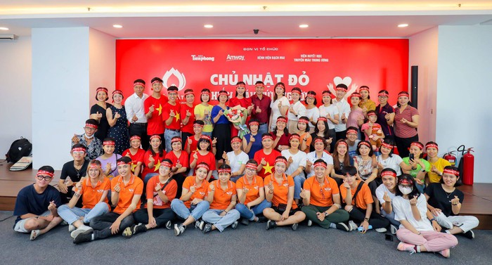 Amway Việt Nam lần đầu tiên tham gia ngày hội Hiến máu Chủ nhật Đỏ - Ảnh 3.