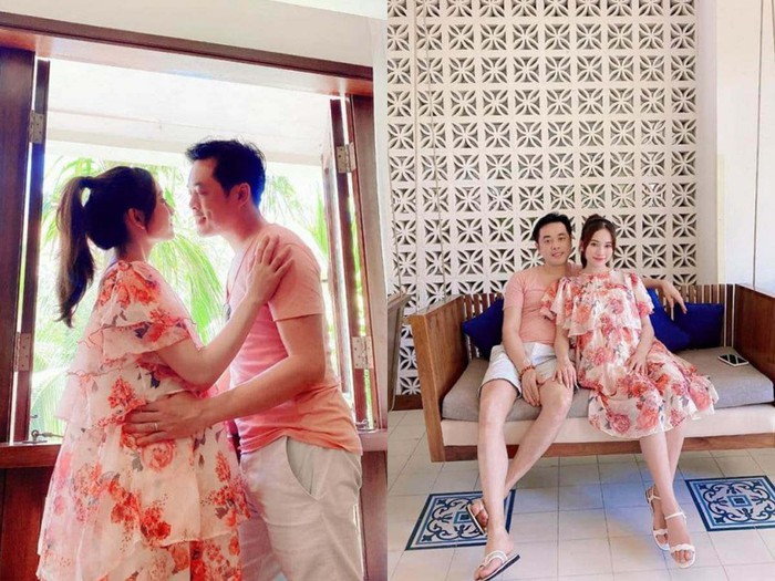 Vợ Dương Khắc Linh mang thai đôi mới hơn 5 tháng bụng đã to như sắp sinh - Ảnh 2.