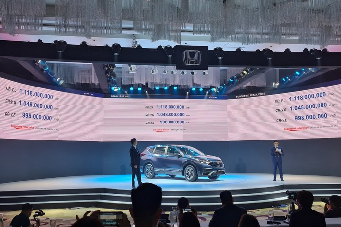 Honda tung mẫu xe CR-V phiên bản mới, giá cao hơn phiên bản cũ 20 triệu đồng - Ảnh 1.
