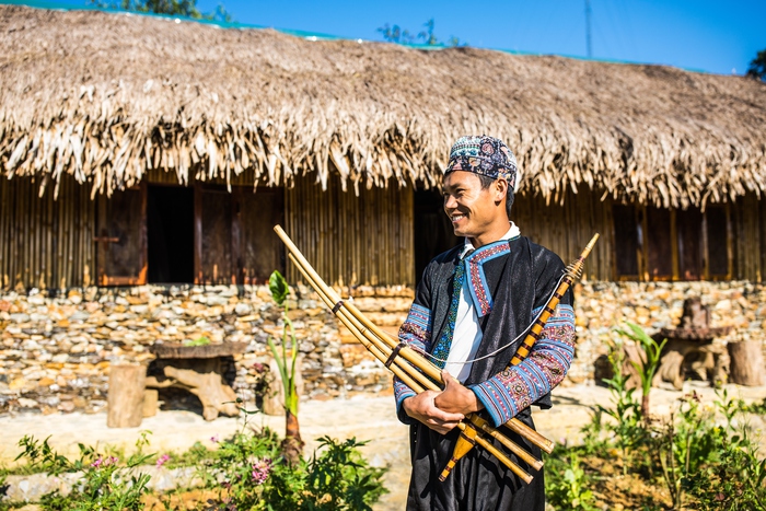 Một điểm lưu trú nhà người dân tộc H’mong ở Mai Châu, Hòa Bình