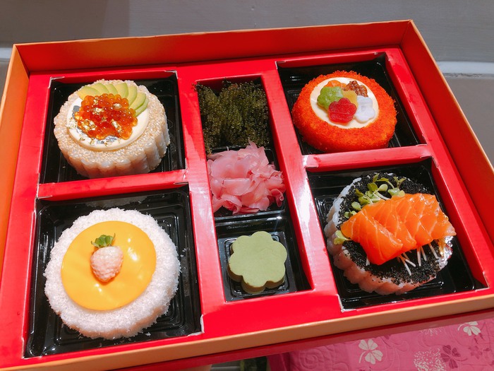 Bánh Trung Thu sushi tiền triệu/hộp, gây &quot;sốt&quot; thị trường - Ảnh 5.