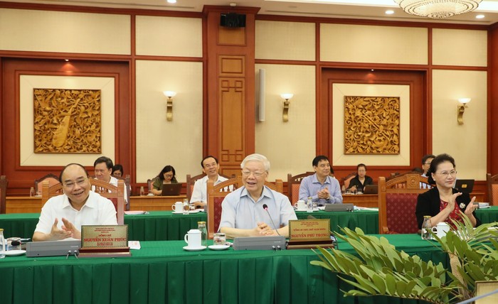Tổng Bí thư, Chủ tịch nước Nguyễn Phú Trọng muốn TP.HCM là mẫu mực về chuẩn bị Đại hội - Ảnh 1.