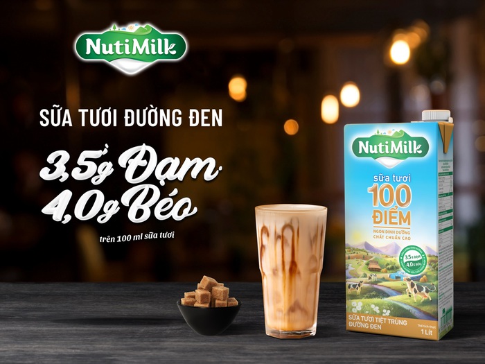 Sữa đường đen 100 điểm NutiMilk - Hương vị ngon tuyệt, giúp mẹ dụ bé uống sữa trong “tích tắc” - Ảnh 2.