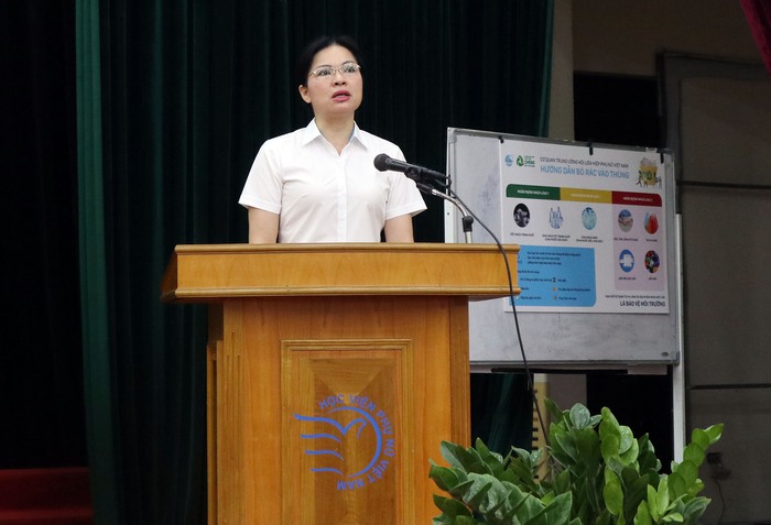 Cơ quan TƯ Hội LHPN Việt Nam phát động thực hiện phân loại rác tại nguồn, giảm thiểu chất thải nhựa  - Ảnh 1.