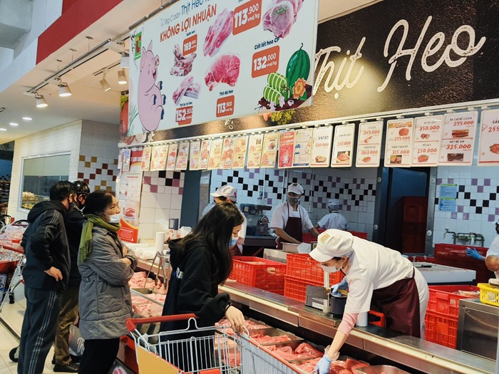 TP.HCM: Giá thịt heo bình ổn tăng cao nhất 15.000 đồng/kg - Ảnh 1.