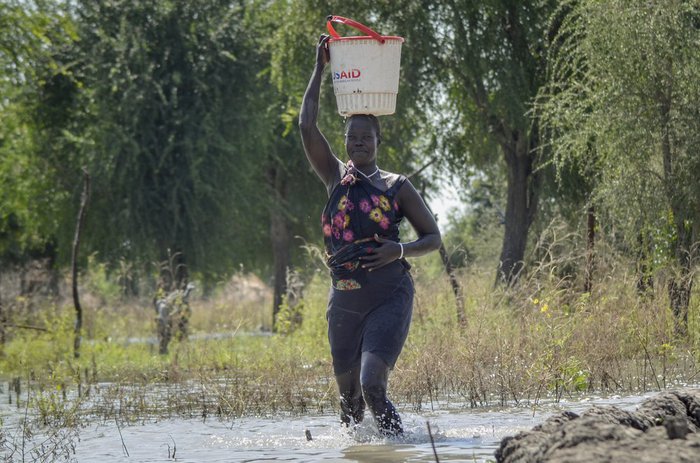 Lũ lụt tàn phá ở Nam Sudan - Ảnh 8.