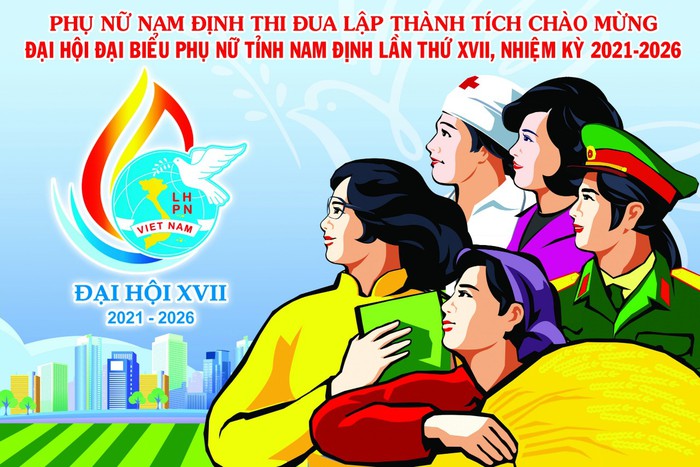 Khai mạc Đại hội Đại biểu Phụ nữ tỉnh Nam Định lần thứ XVII, nhiệm kỳ 2021-2026 - Ảnh 2.
