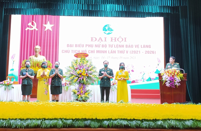Đại hội đại biểu Phụ nữ Bộ Tư lệnh Bảo vệ Lăng Chủ tịch Hồ Chí Minh lần thứ V (2016-2021) - Ảnh 2.