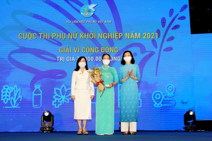 Lễ trao giải Cuộc thi Phụ nữ khởi nghiệp năm 2021 tôn vinh 24 dự án xuất sắc, tiêu biểu  - Ảnh 3.