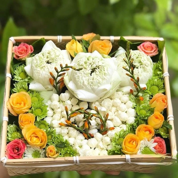 Tràn ngập các loại “hoa” từ cành quả mừng ngày Phụ nữ Việt Nam 20/10 - Ảnh 4.