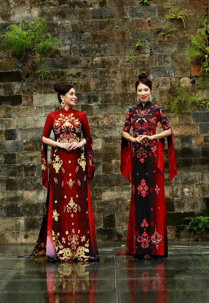 Người mẫu Kiều Hương và Lan Hương