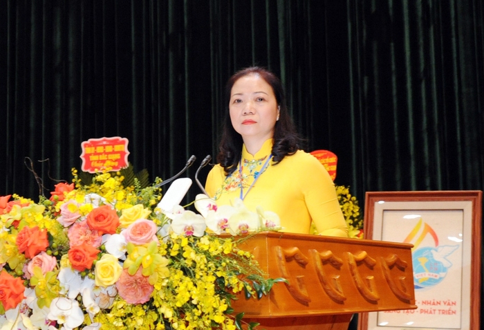 Bà Ngụy Thị Tuyến tái đắc cử Chủ tịch Hội LHPN tỉnh Bắc Giang nhiệm kỳ 2021-2026 - Ảnh 3.
