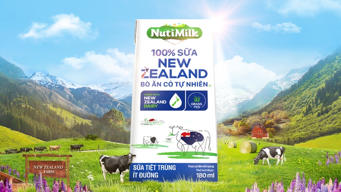 Nutifood hợp tác độc quyền đưa 100% sữa New Zealand bò ăn cỏ tự nhiên về Việt Nam - Ảnh 2.