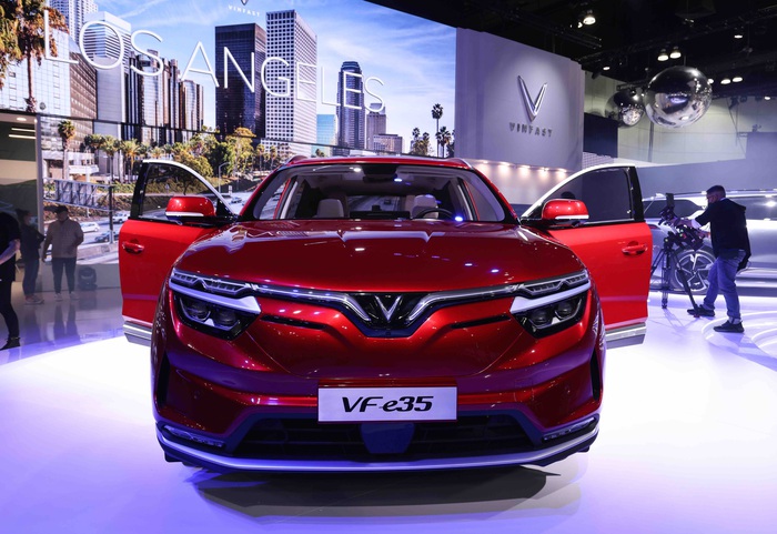 VinFast ra mắt thương hiệu xe điện tại Los Angeles Auto Show 2021 - Ảnh 3.