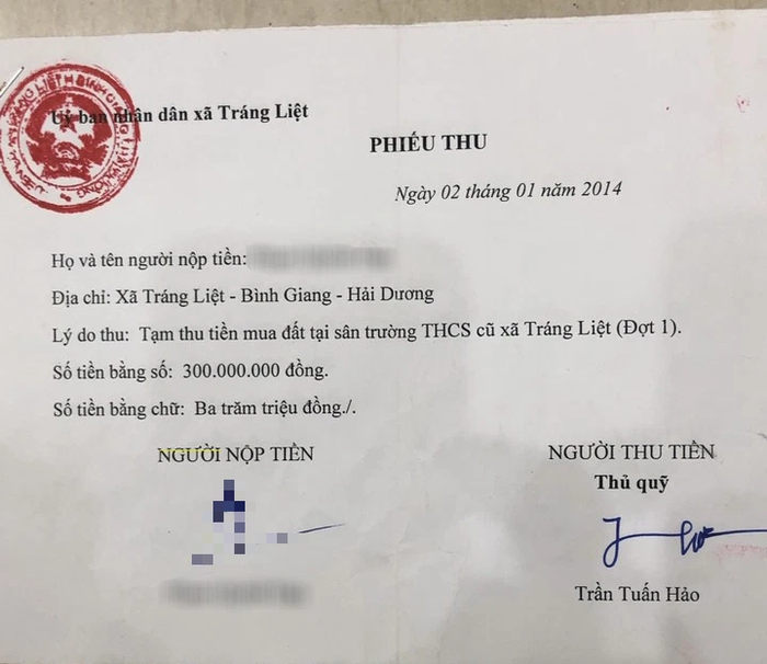 Tiếp vụ nhiều hộ dân ở Kẻ Sặt có nguy cơ mất nhà đất: UBND xã Tráng Liệt bán đất &quot;chui&quot; ? - Ảnh 4.