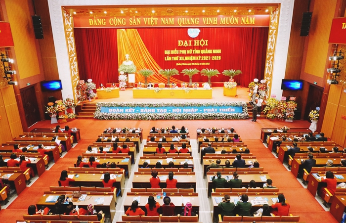 Khai mạc Đại hội Đại biểu Phụ nữ tỉnh Quảng Ninh nhiệm kỳ 2021-2026 - Ảnh 1.